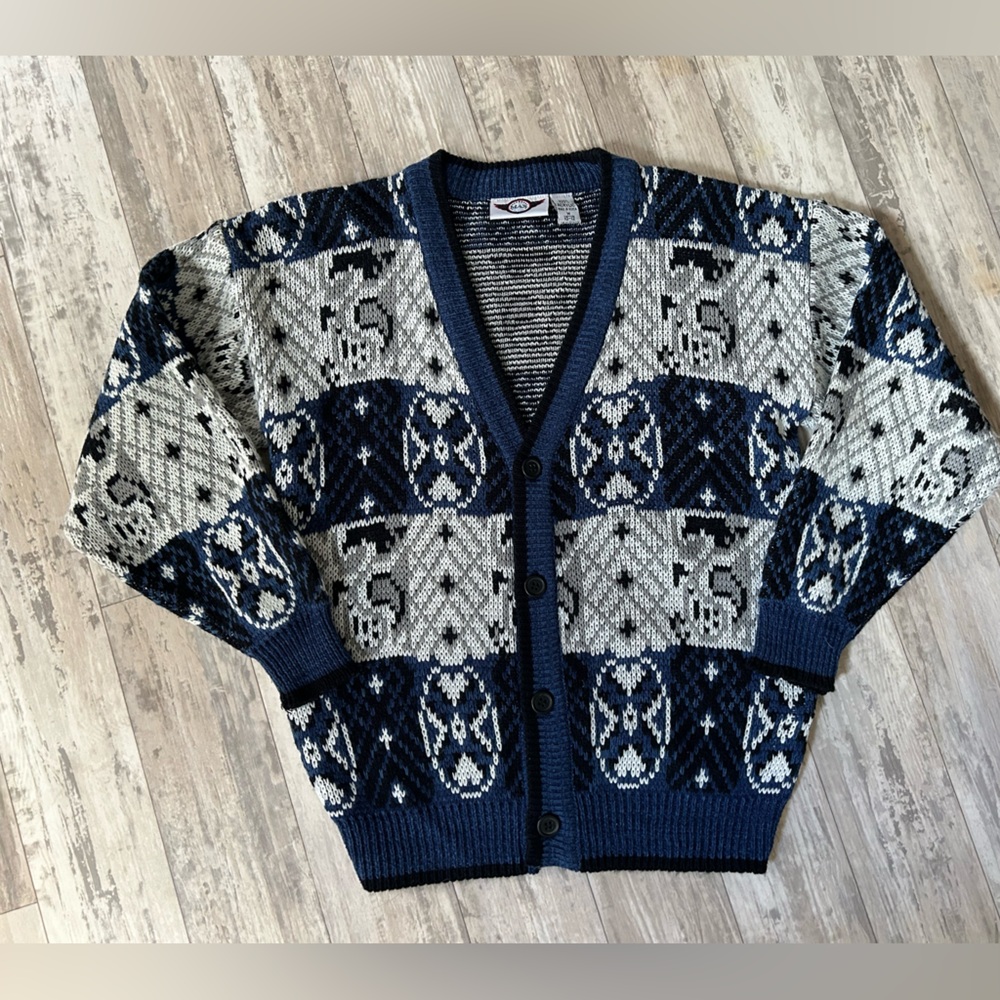 Vintage Max Active Boy’s 80’s Cardigan